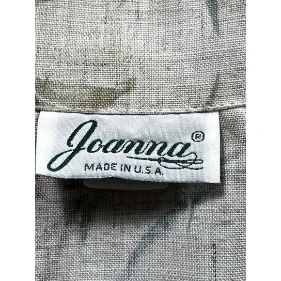 Vintage 80s Made In USA Joanna Floral Blazer Multicolor Medium - Picture 4 of 10